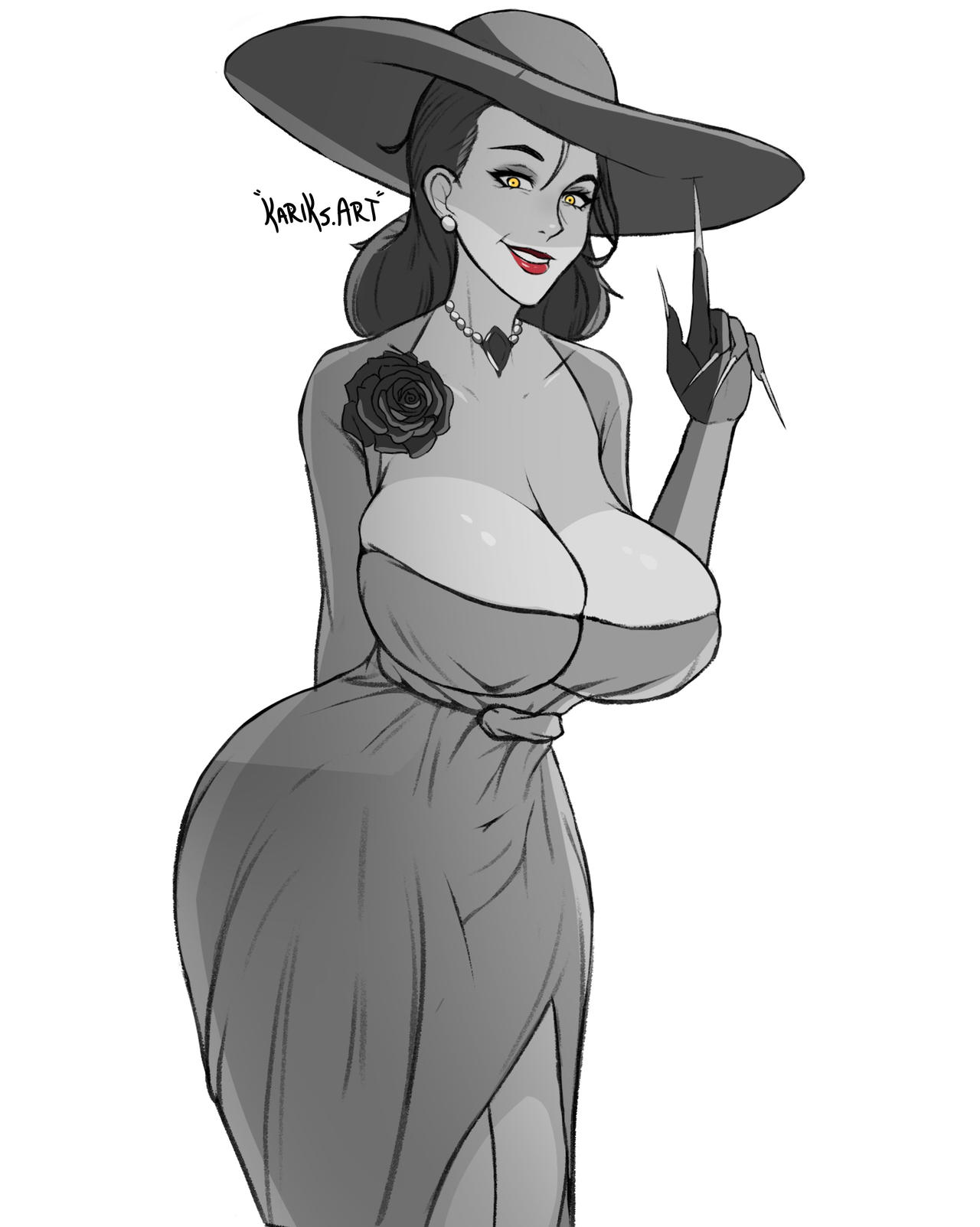 Alcina Dimitrescu (Capcom) Rule 34 Image