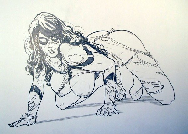 Jessica Drew (Marvel) Rule 34 Image