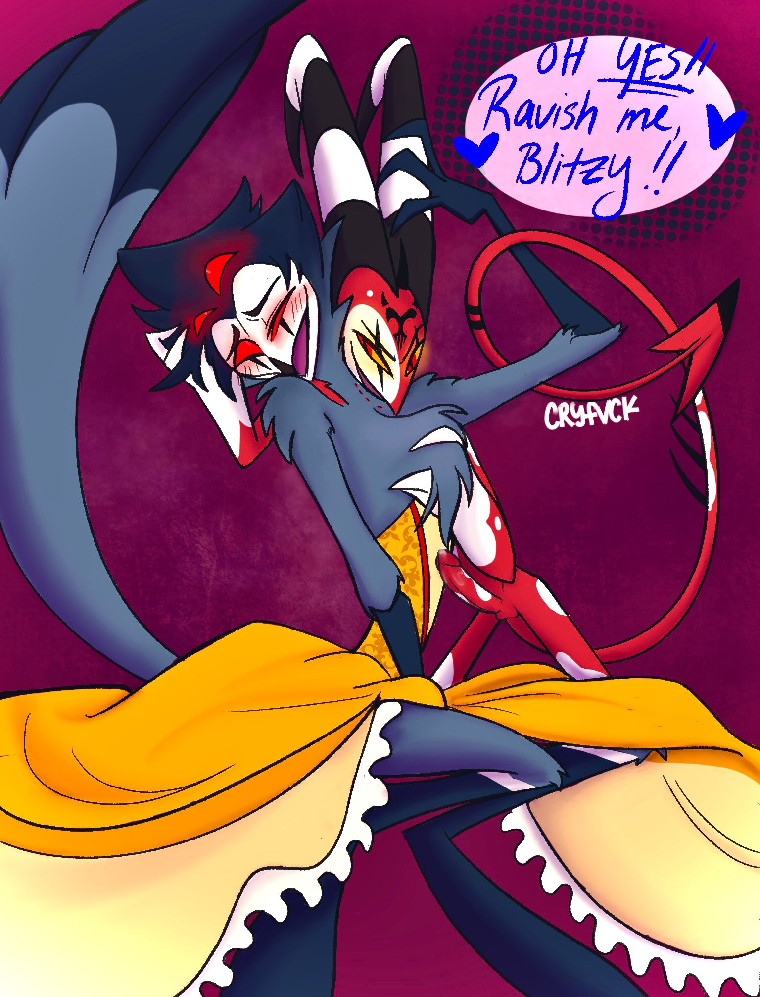 Blitzo (Helluva Boss) Rule 34 Image