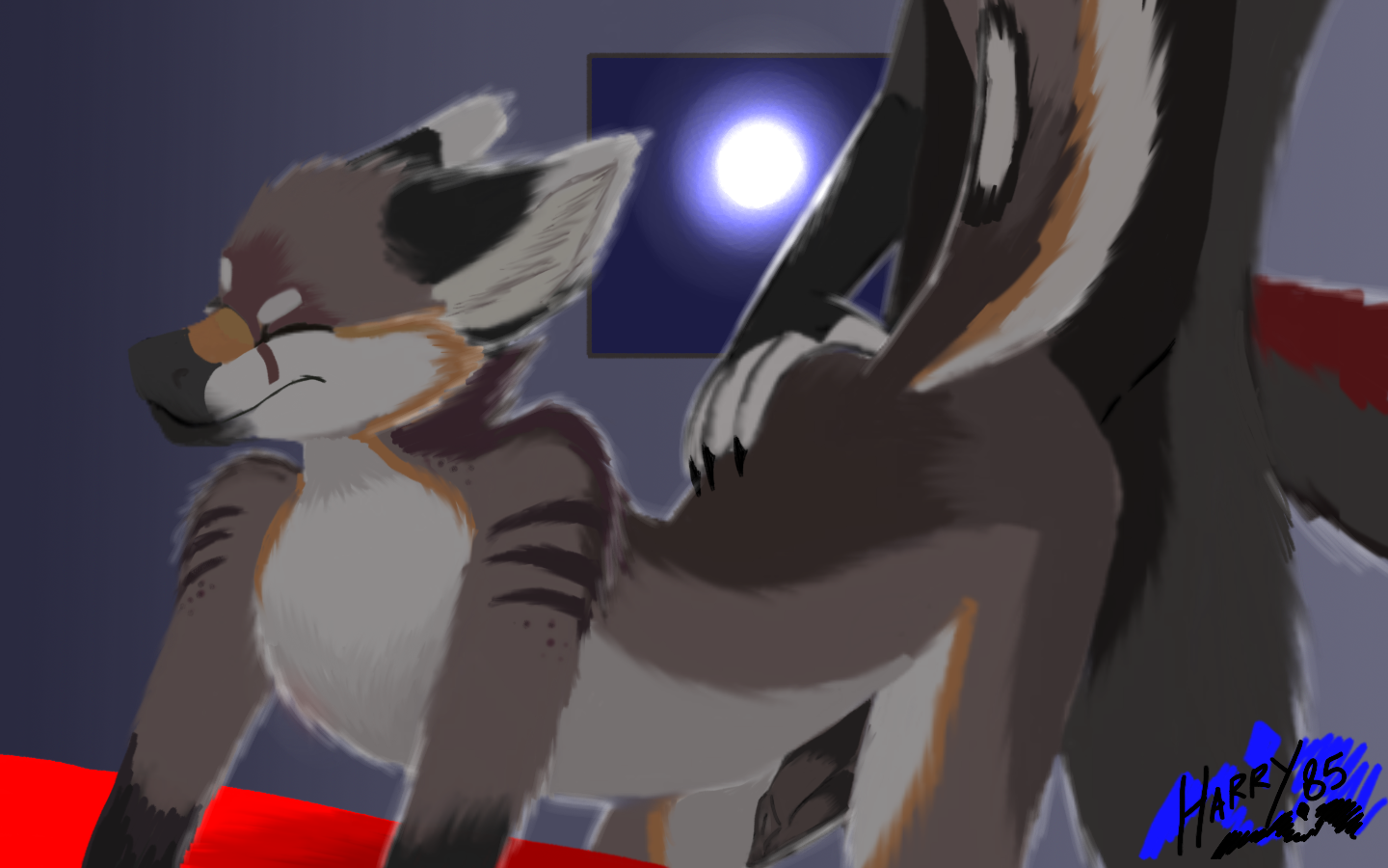 Nytro (Fluff-Kevlar) Rule 34 Image