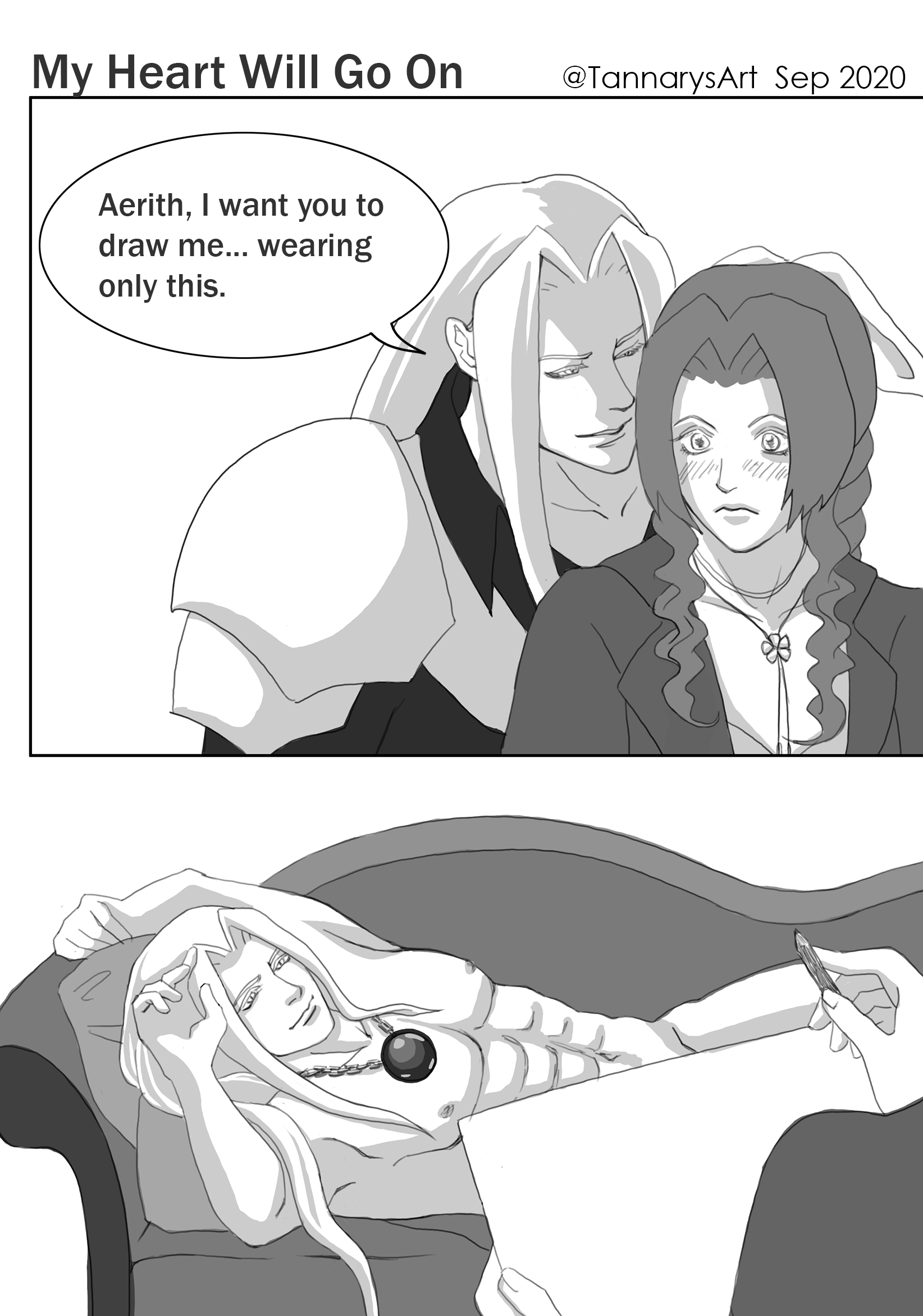 Aerith Gainsborough (Final Fantasy) Rule 34 Image