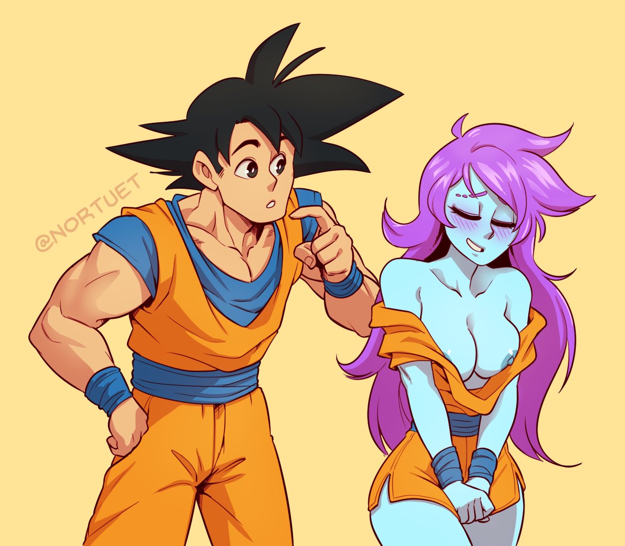 Goku (Dragon Ball) Rule 34 Image