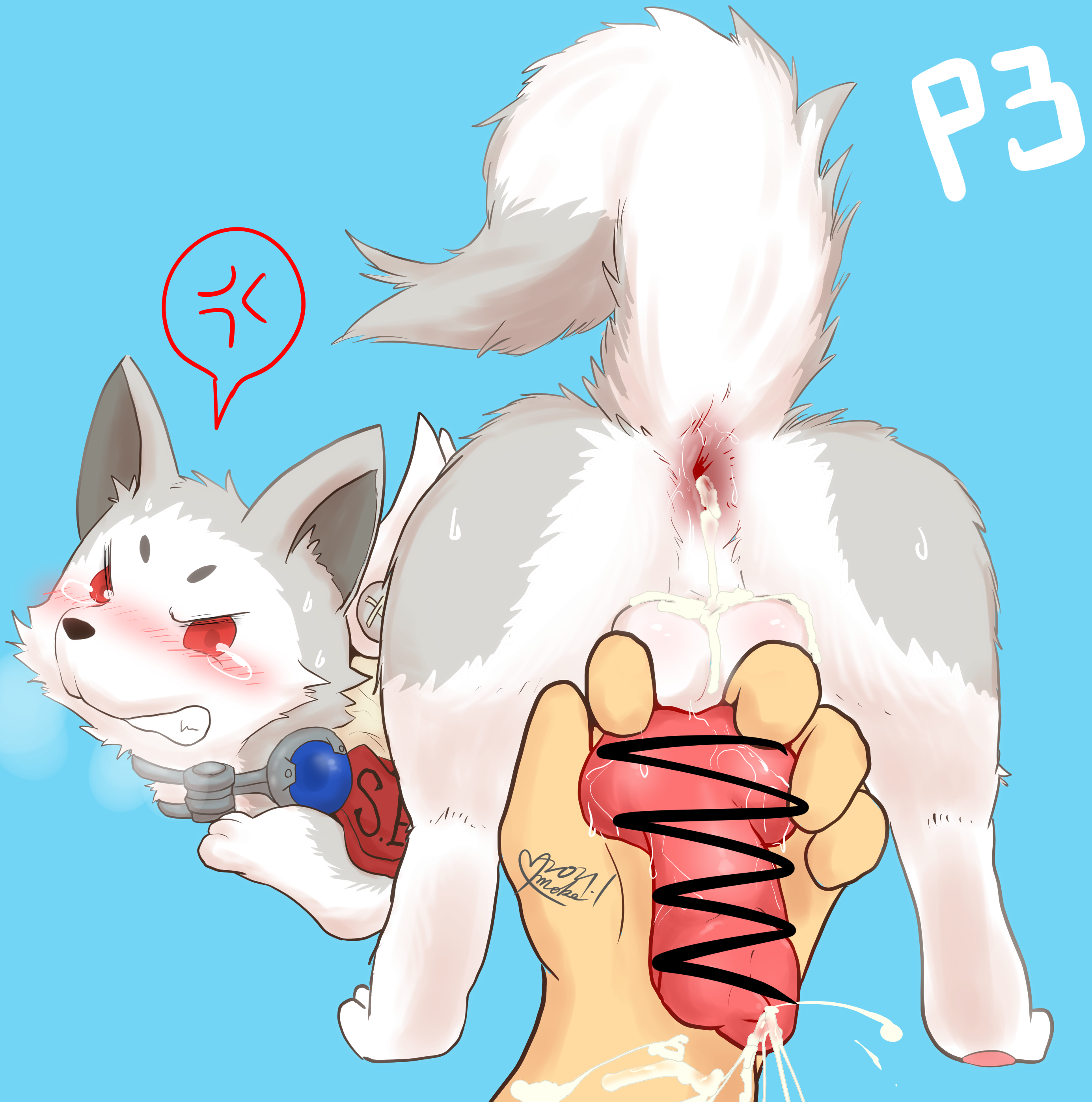 Koromaru (Megami Tensei) Rule 34 Image