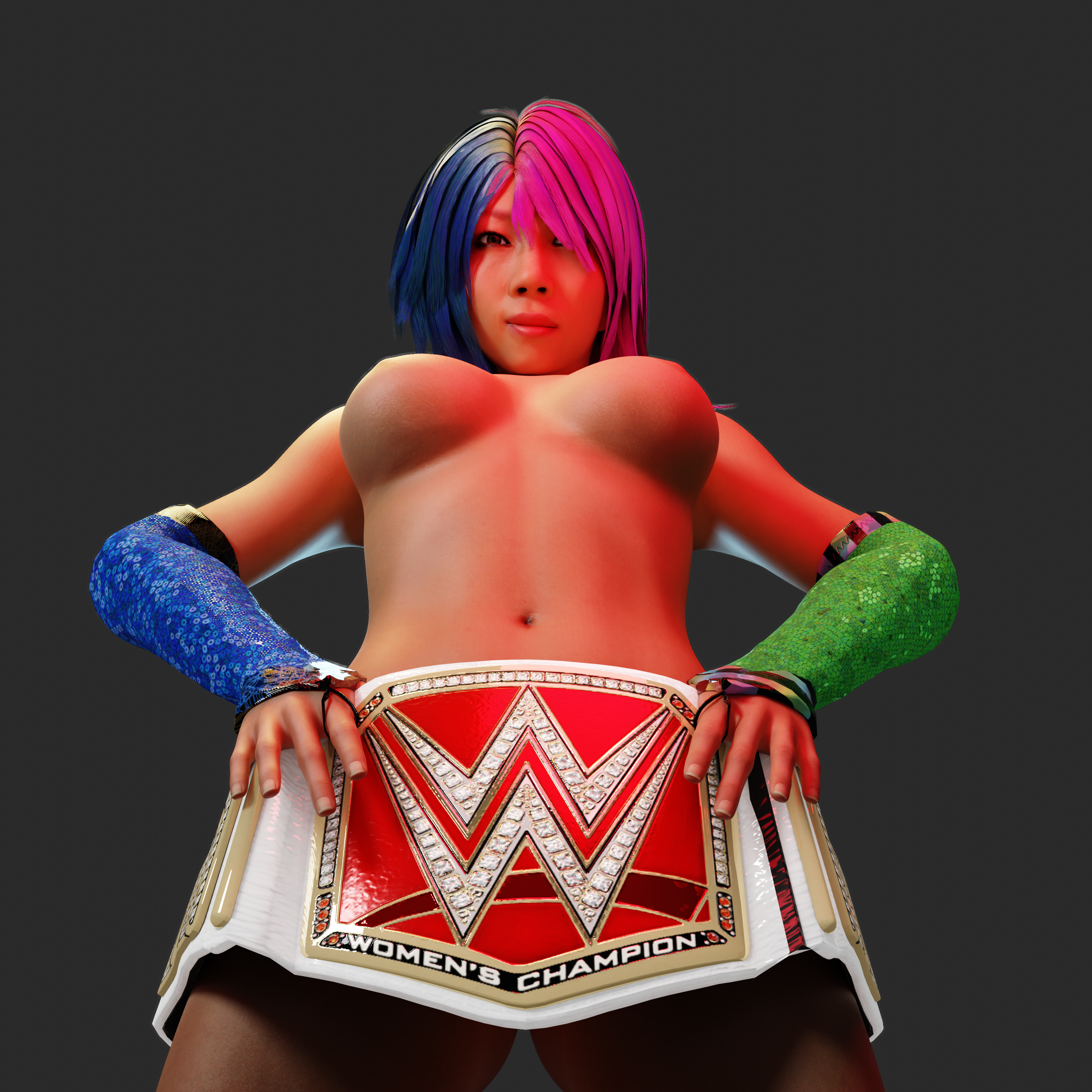 Asuka (Wwe Diva) Rule 34 Image