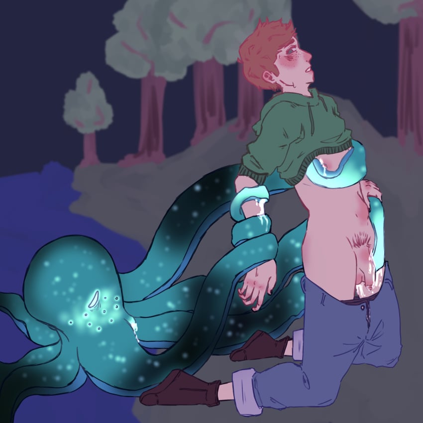 Glow Squid (Minecraft) Rule 34 Image