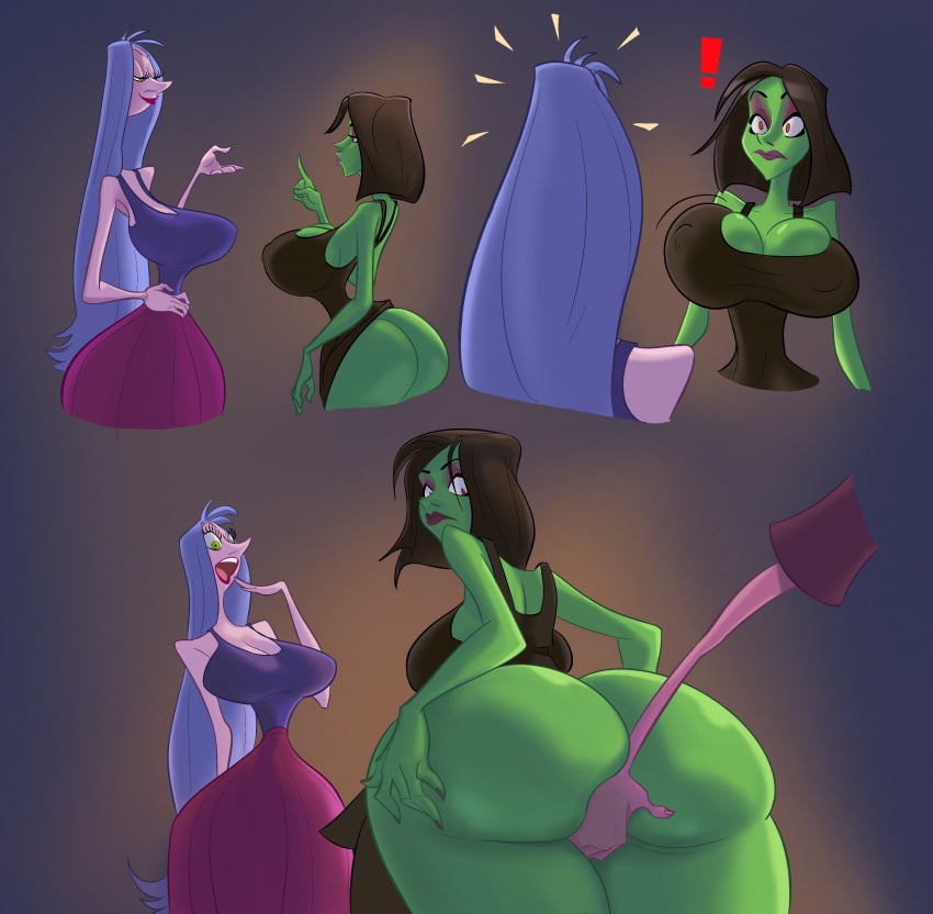 Game Over Gruntilda (Banjo-Kazooie) Rule 34 Image