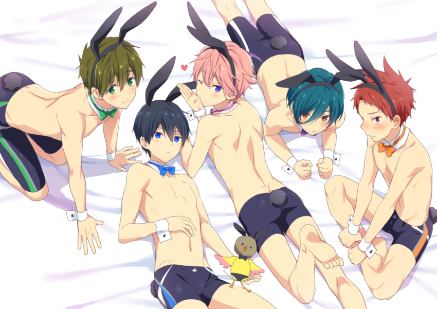 Kirishima Ikuya (Free!) Rule 34 Image