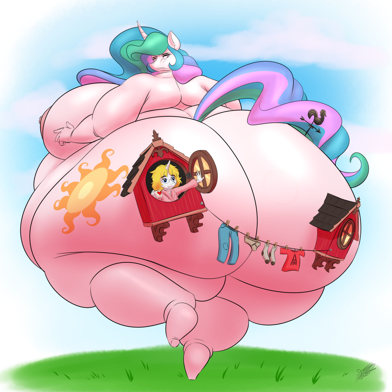 Princess Celestia (Mlp) Rule 34 Image