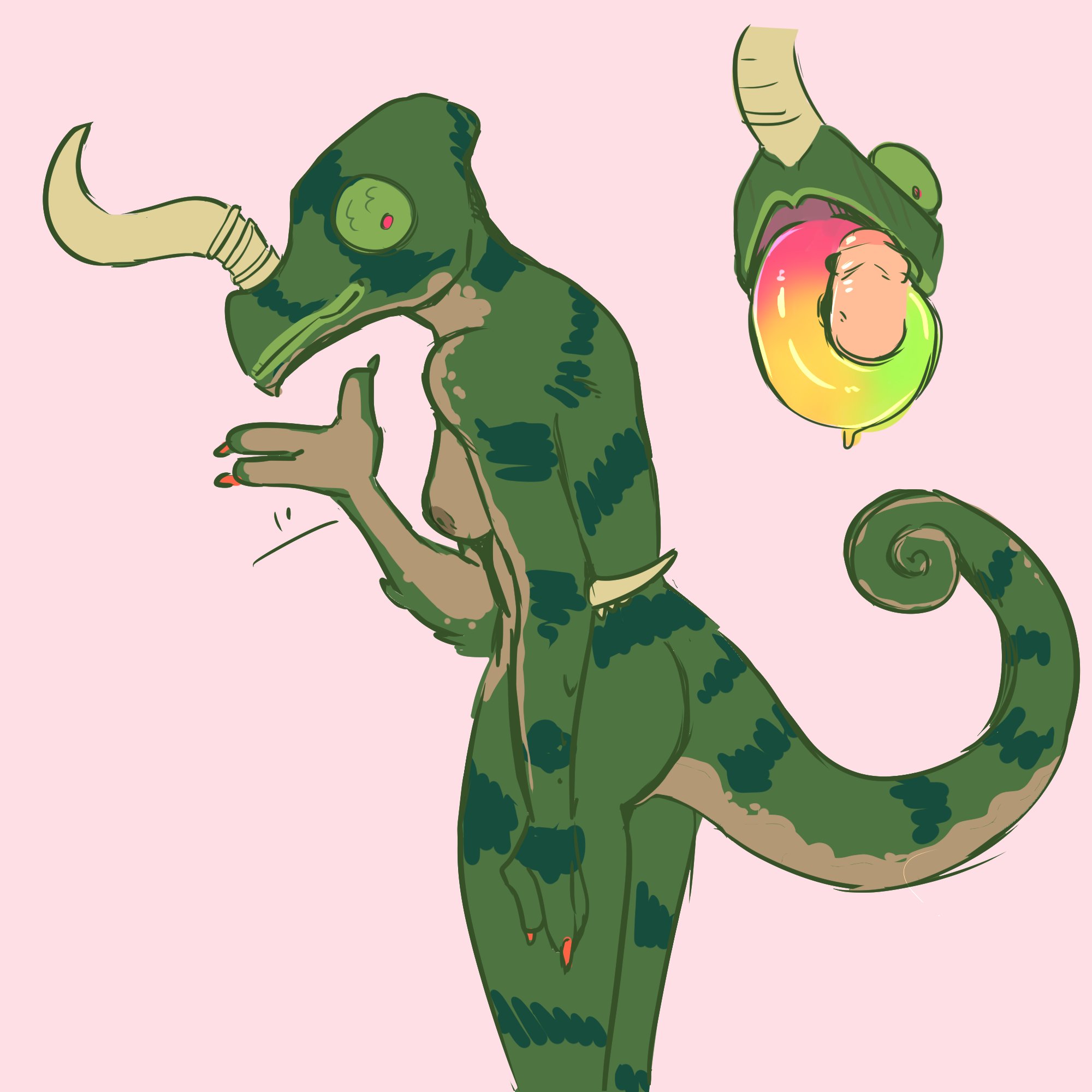 Lizalfos (Breath Of The Wild) Rule 34 Image
