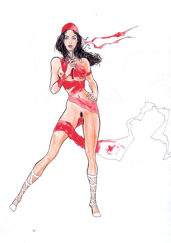 Elektra Natchios (Daredevil (Series)) Rule 34 Image