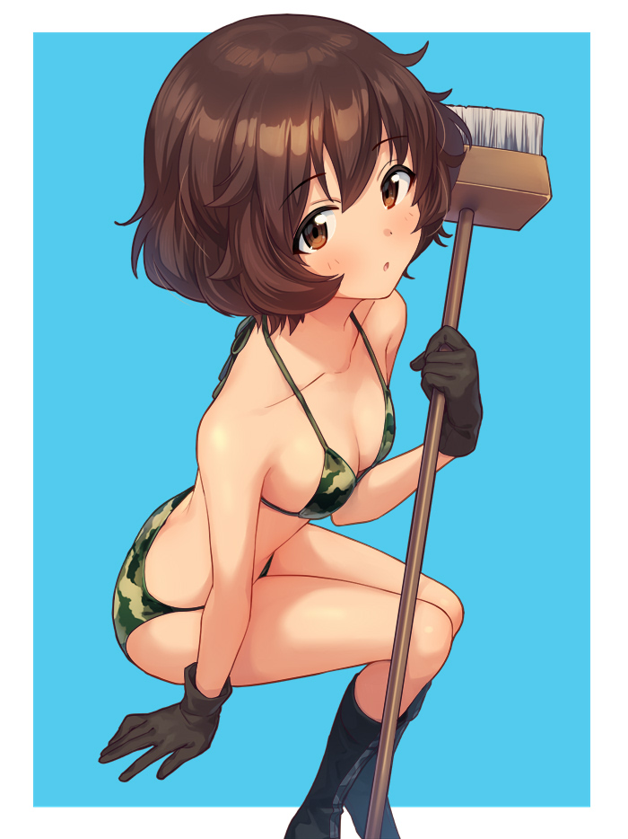 Akiyama Yukari (Girls Und Panzer) Rule 34 Image