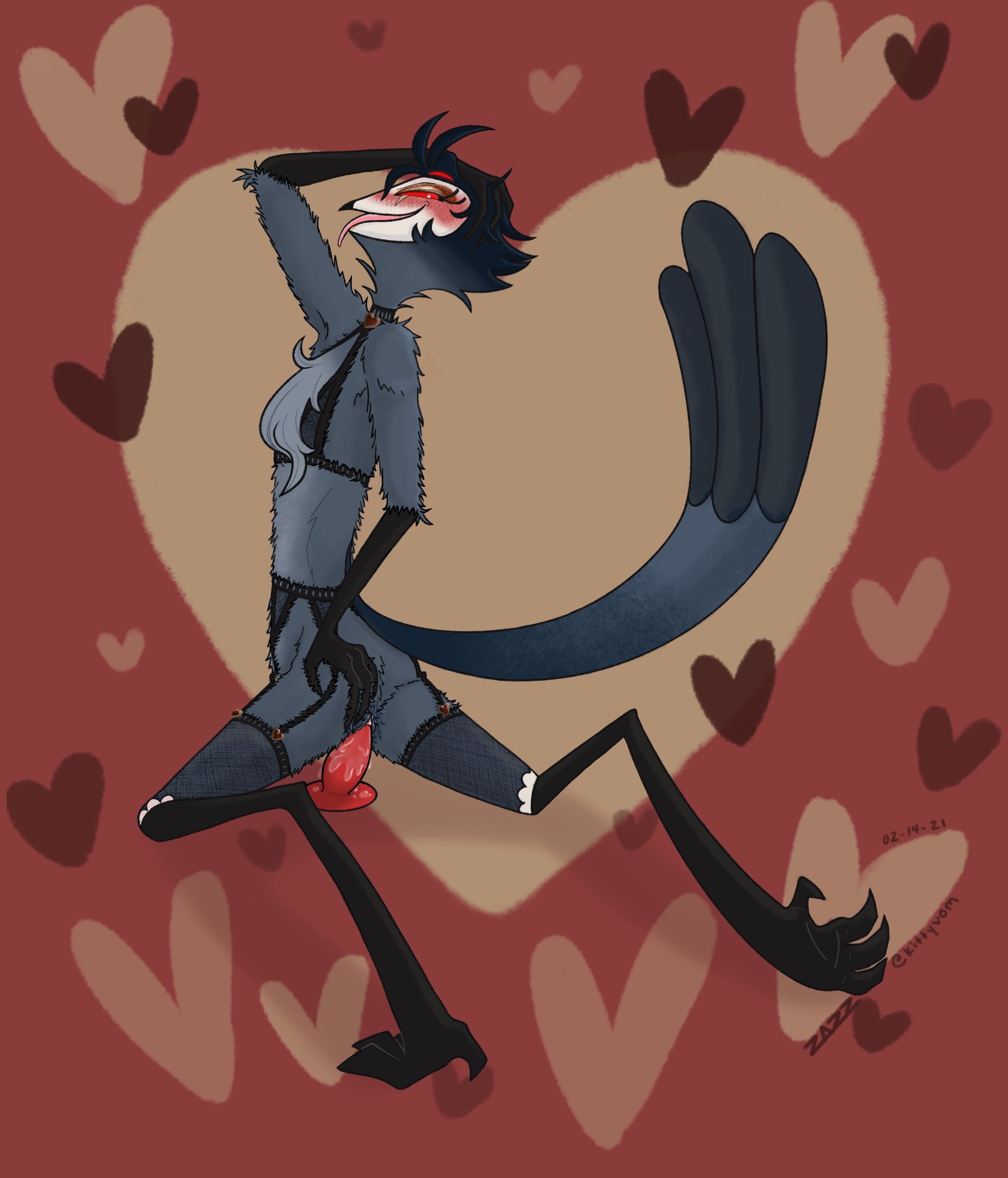 Stolas (Helluva Boss) Rule 34 Image