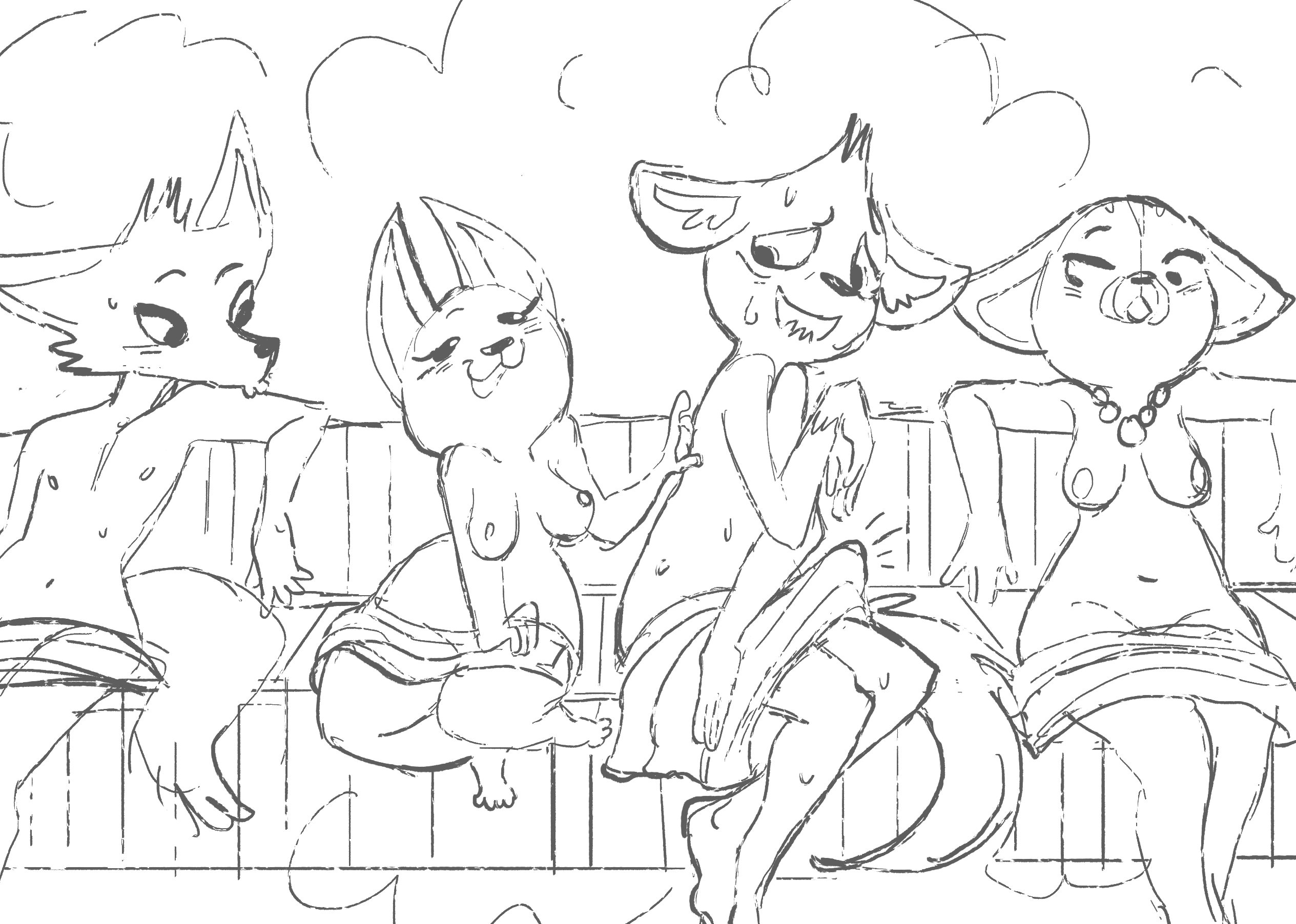 Fenneko (Aggressive Retsuko) Rule 34 Image