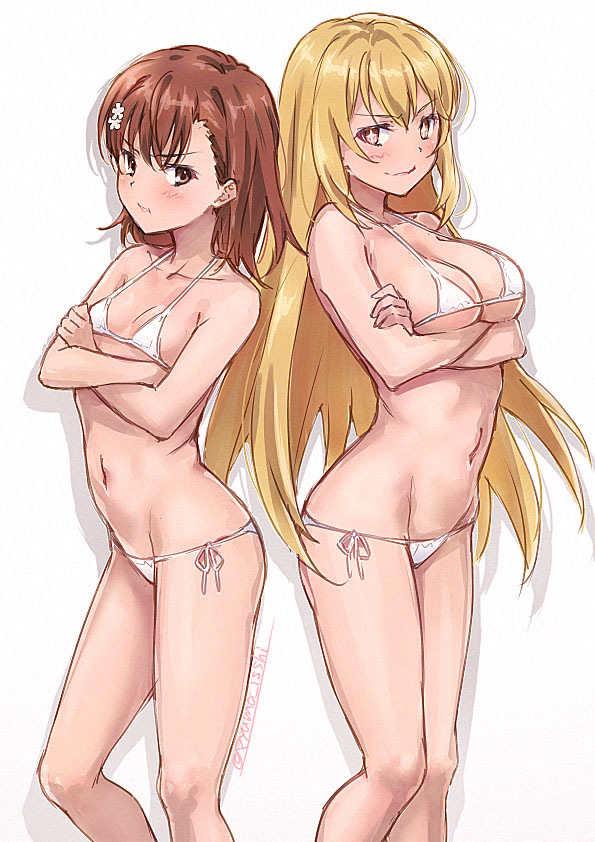 Misaka Mikoto (To Aru Kagaku No Railgun) Rule 34 Image