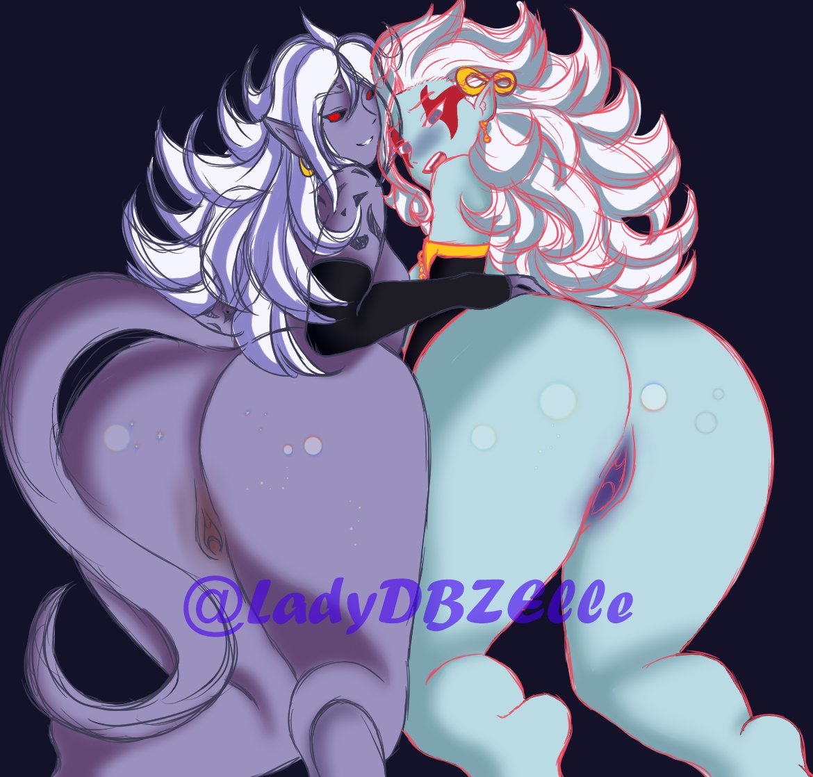 Android 21 (Dragon Ball) Rule 34 Image