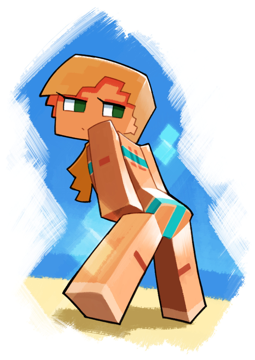 Alex (Minecraft) Rule 34 Image