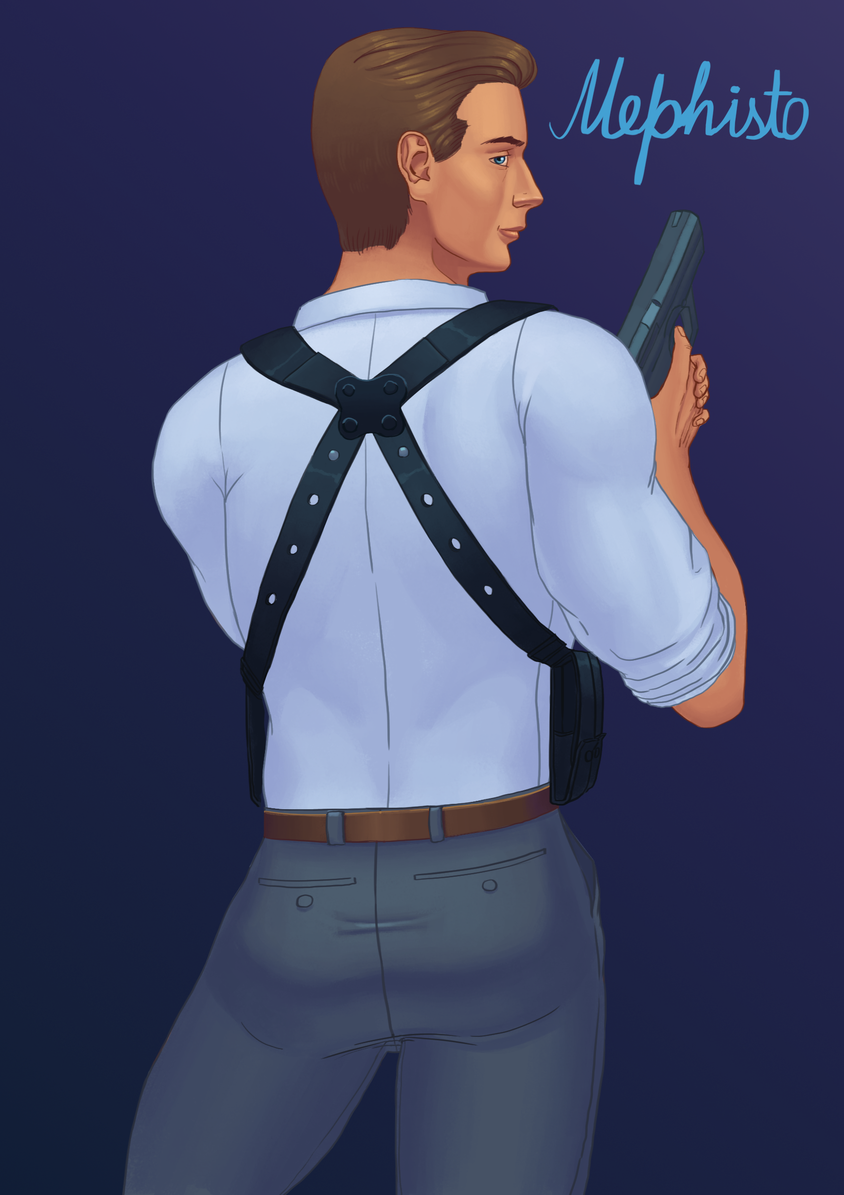 Leon Scott Kennedy (Capcom) Rule 34 Image