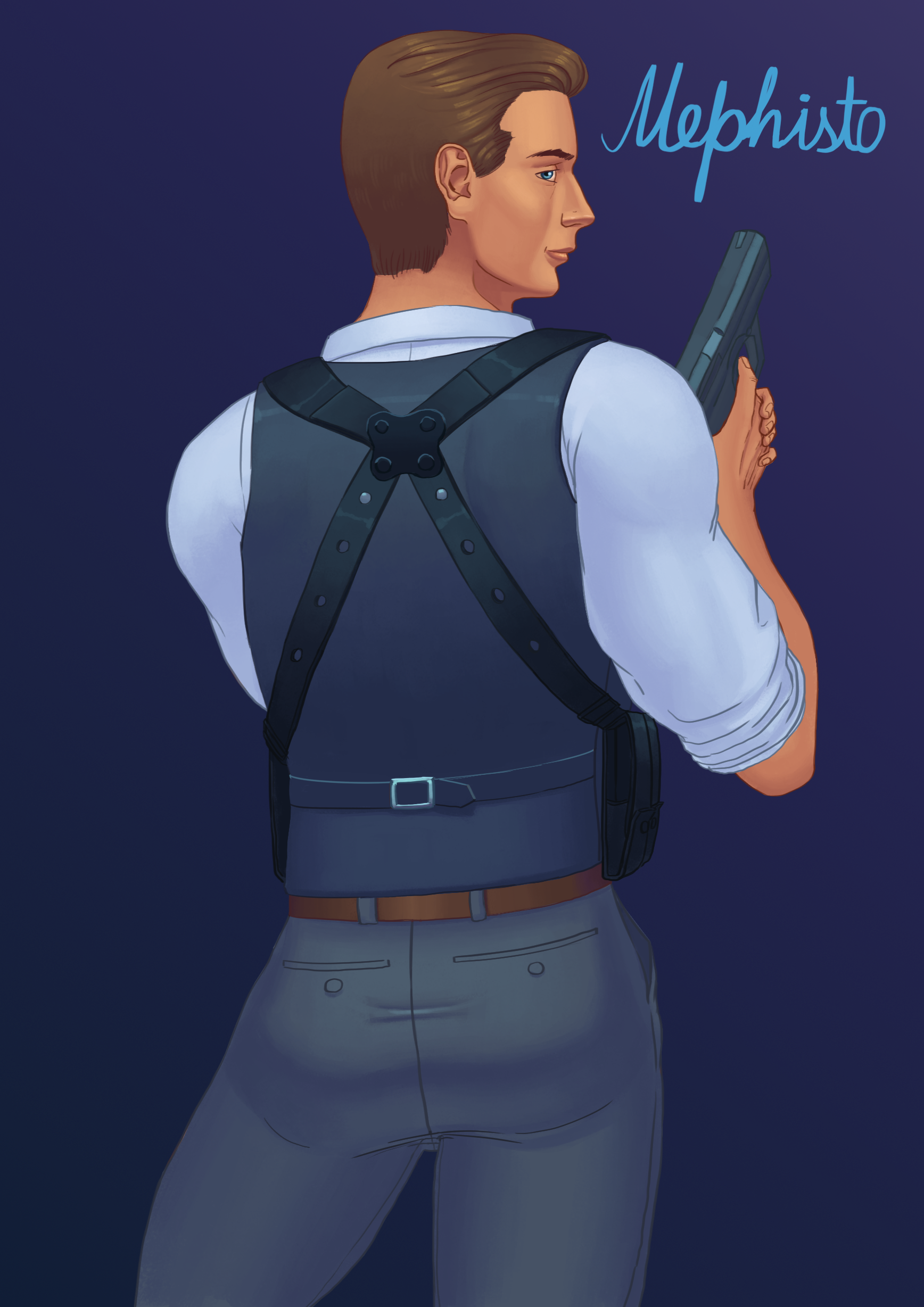 Leon Scott Kennedy (Capcom) Rule 34 Image