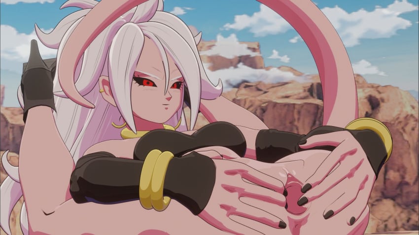 Android 21 (Dragon Ball) Rule 34 Image