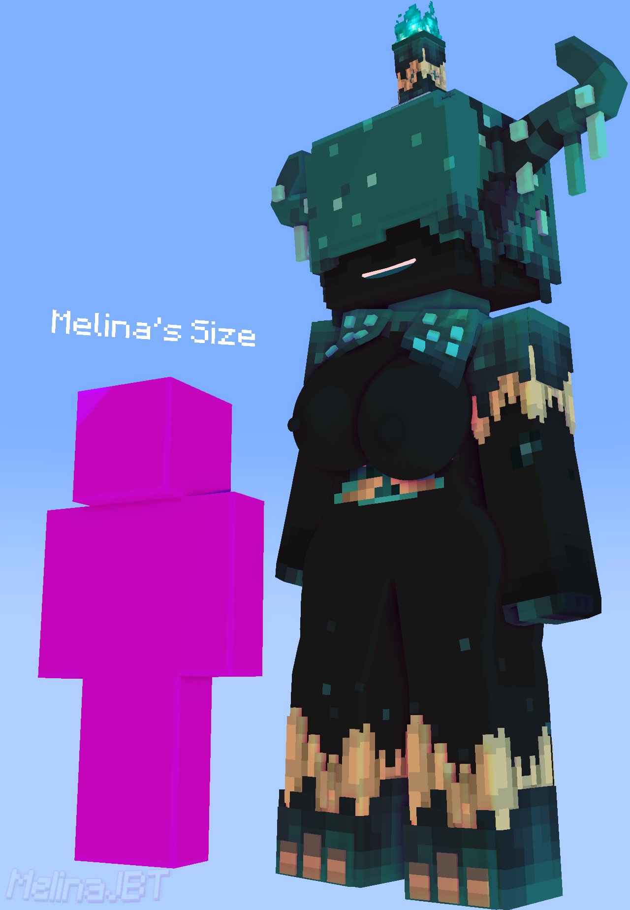 Warden (Minecraft) Rule 34 Image