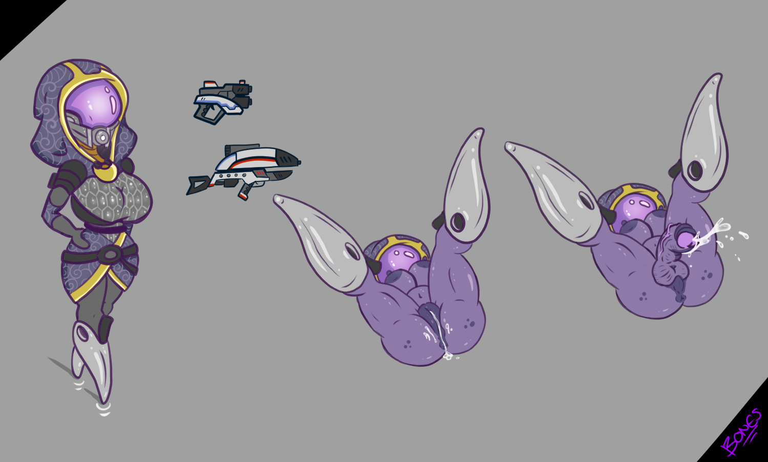 Quarian (Mass Effect) Rule 34 Image