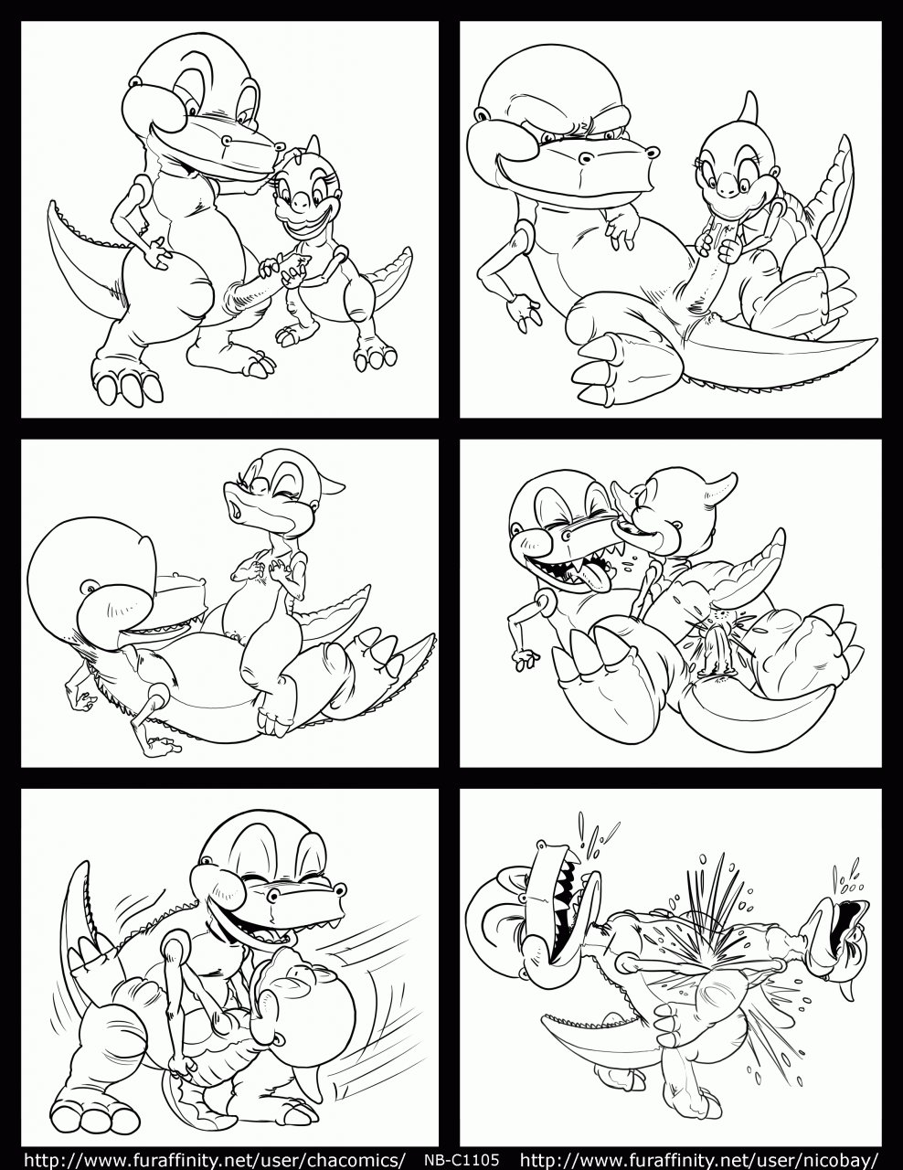 Chomper (The Land Before Time) Rule 34 Image