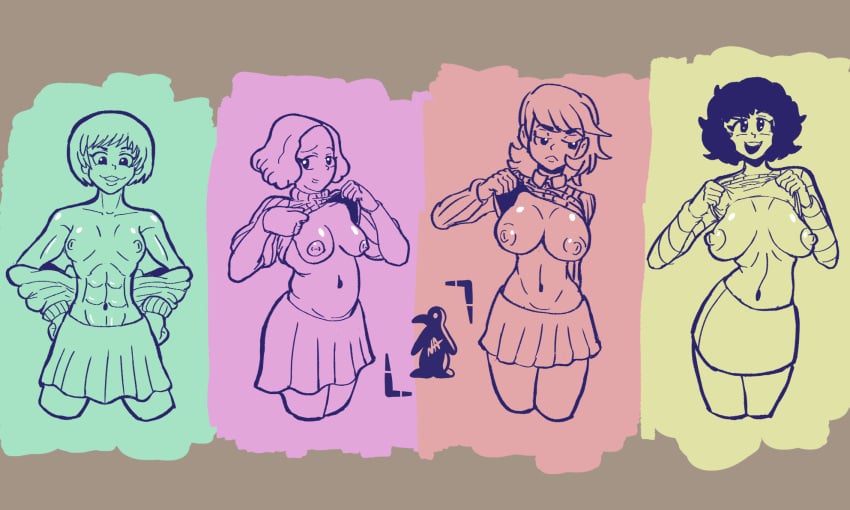 4girls Rule 34 Image