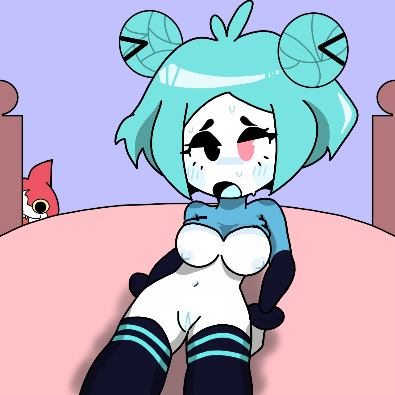 Blue-Chan (Yo-Kai Watch) Rule 34 Image