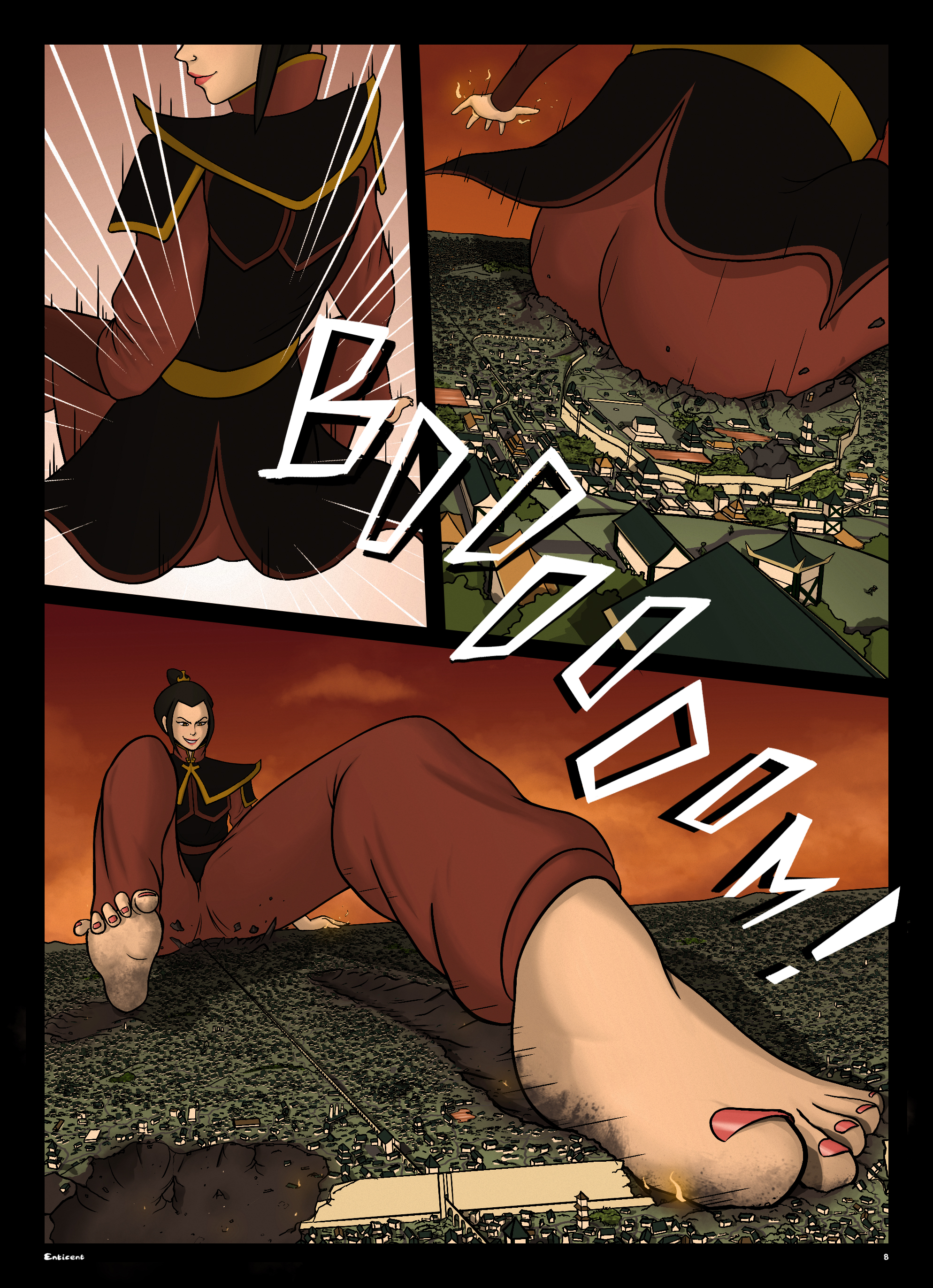 Azula (Avatar The Last Airbender) Rule 34 Image