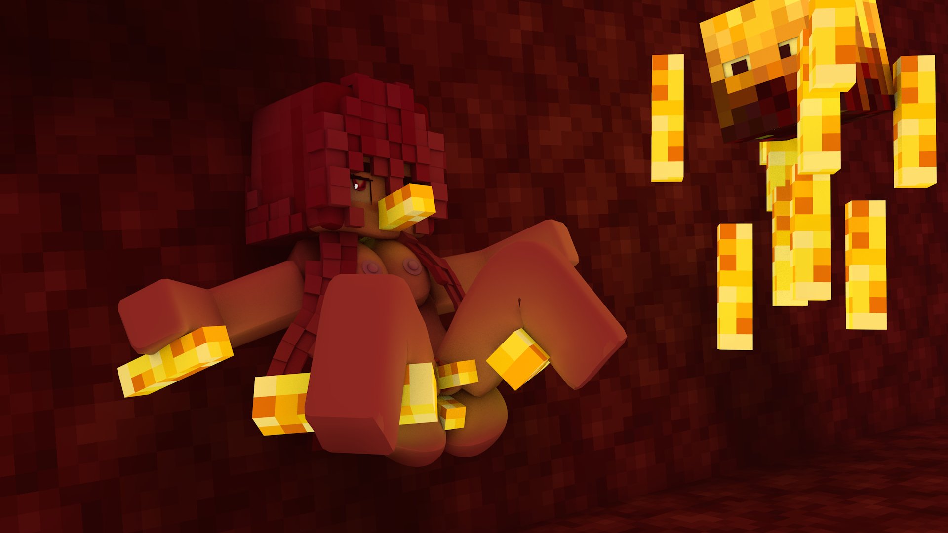 Blaze (Minecraft) Rule 34 Image