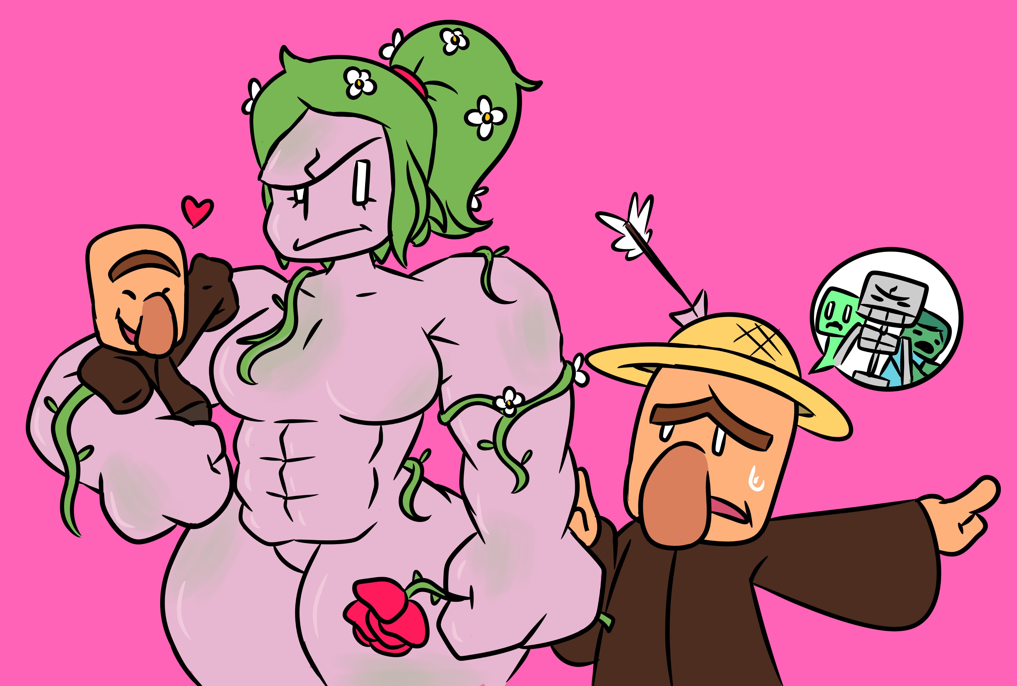 Iron Golem (Minecraft) Rule 34 Image