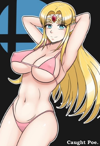Princess Zelda (A Link Between Worlds) Rule 34 Image
