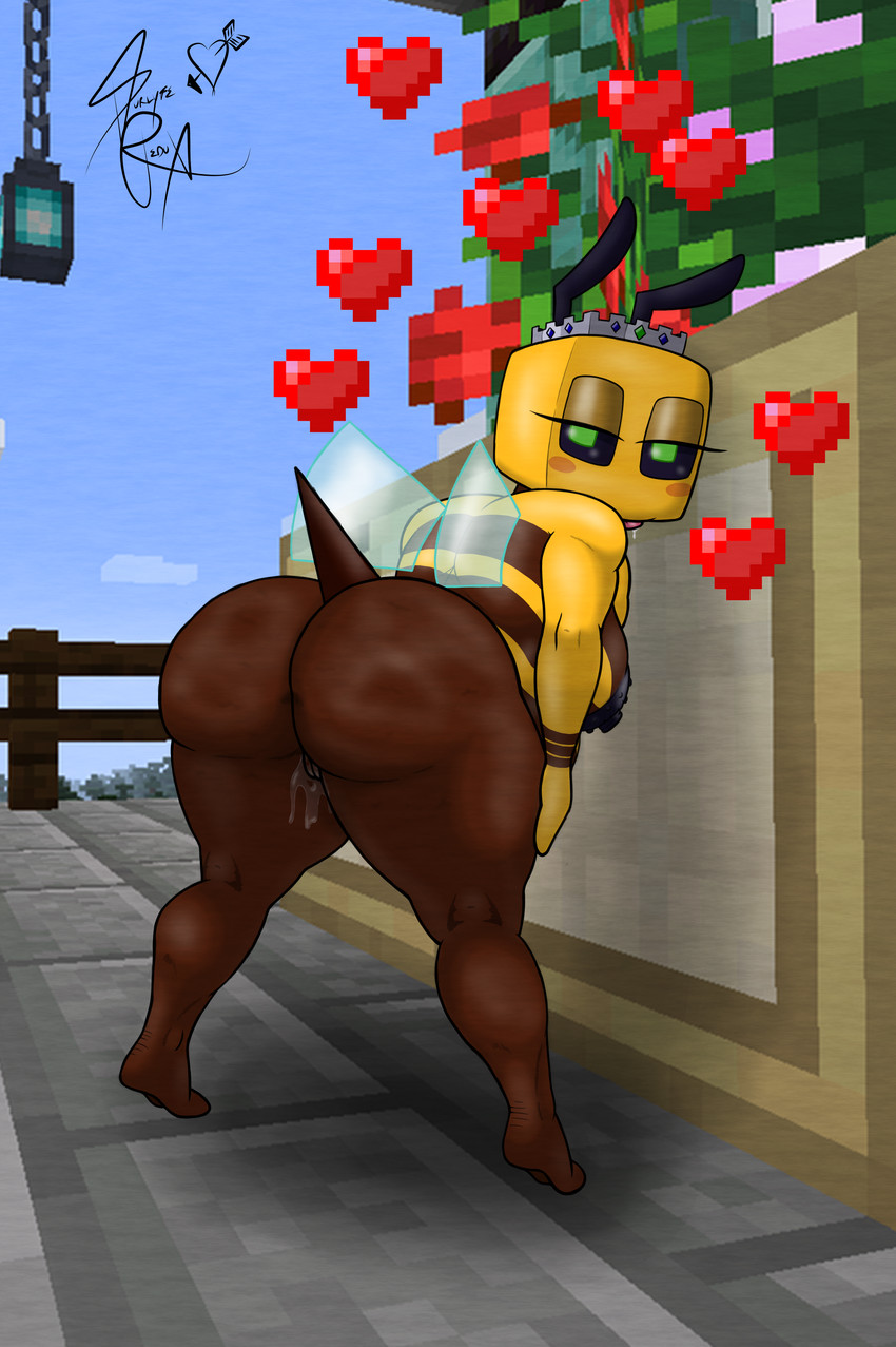 Bee (Minecraft) Rule 34 Image
