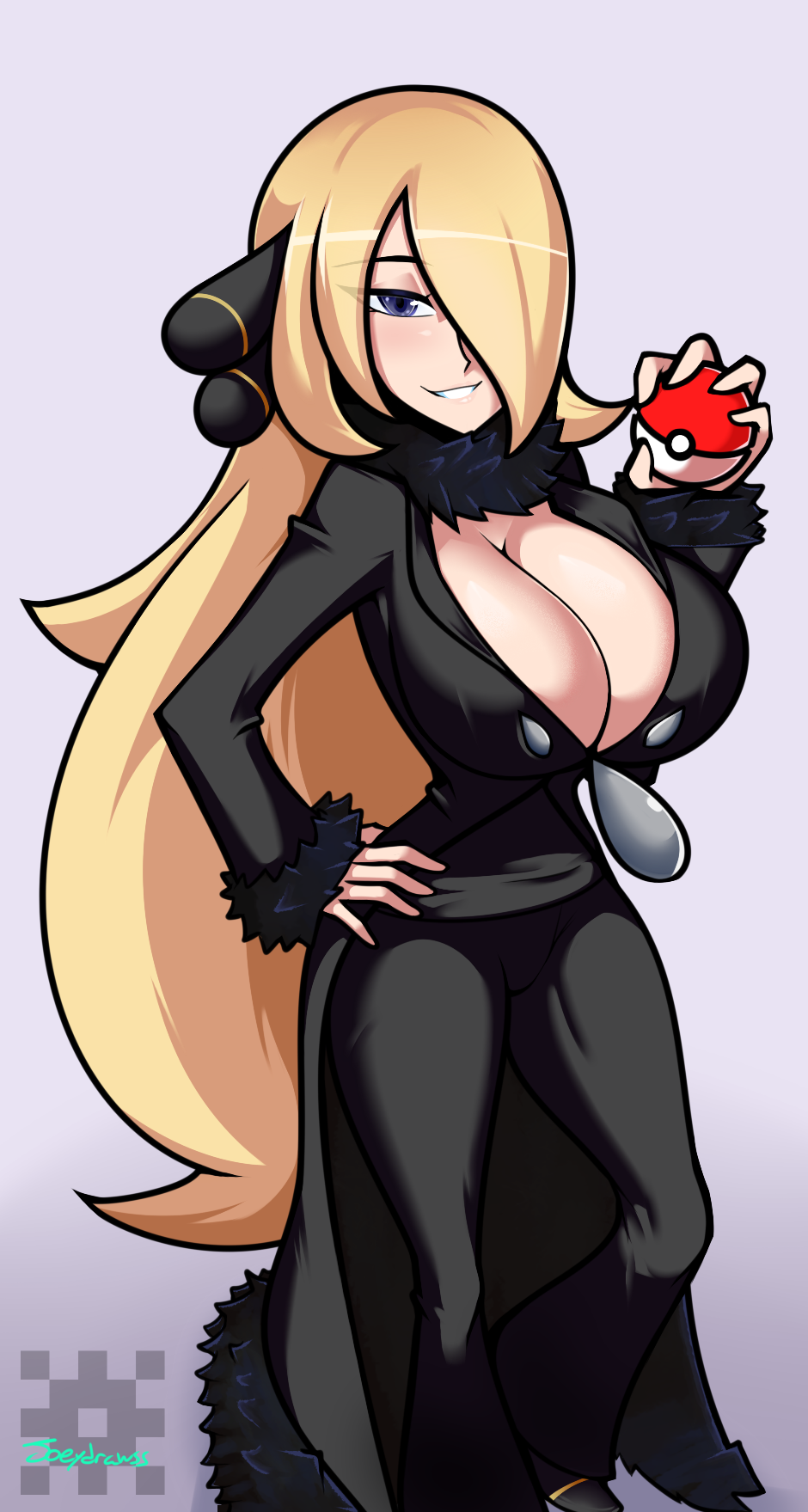 Cynthia (Pokemon) Rule 34 Image