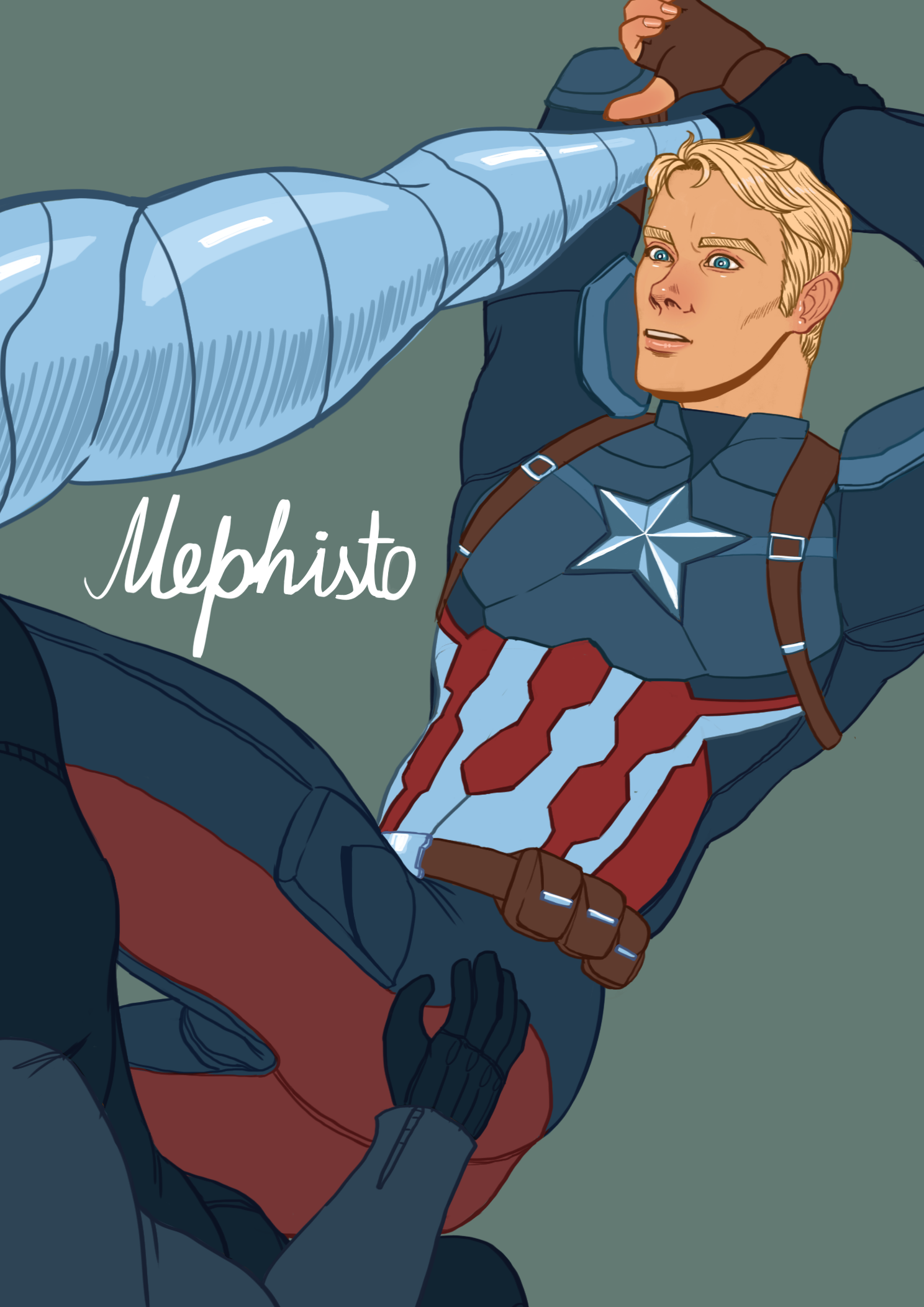 Bucky Barnes (Marvel) Rule 34 Image