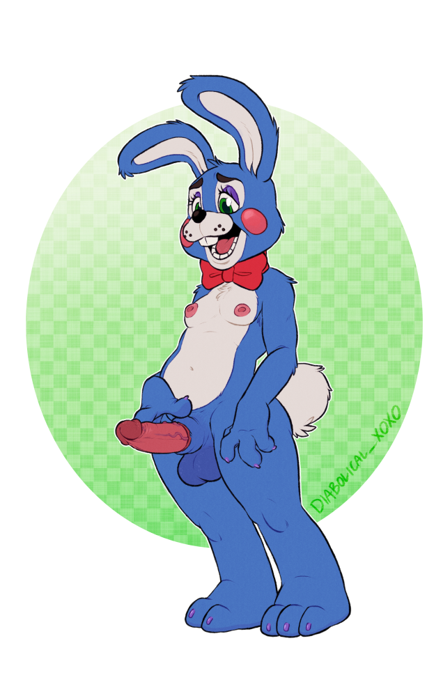 Toy Bonnie (Fnaf) Rule 34 Image