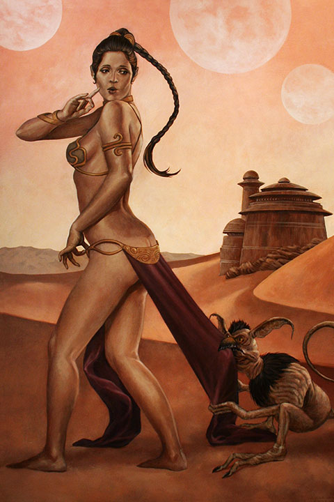 Princess Leia Organa (Coppertone) Rule 34 Image