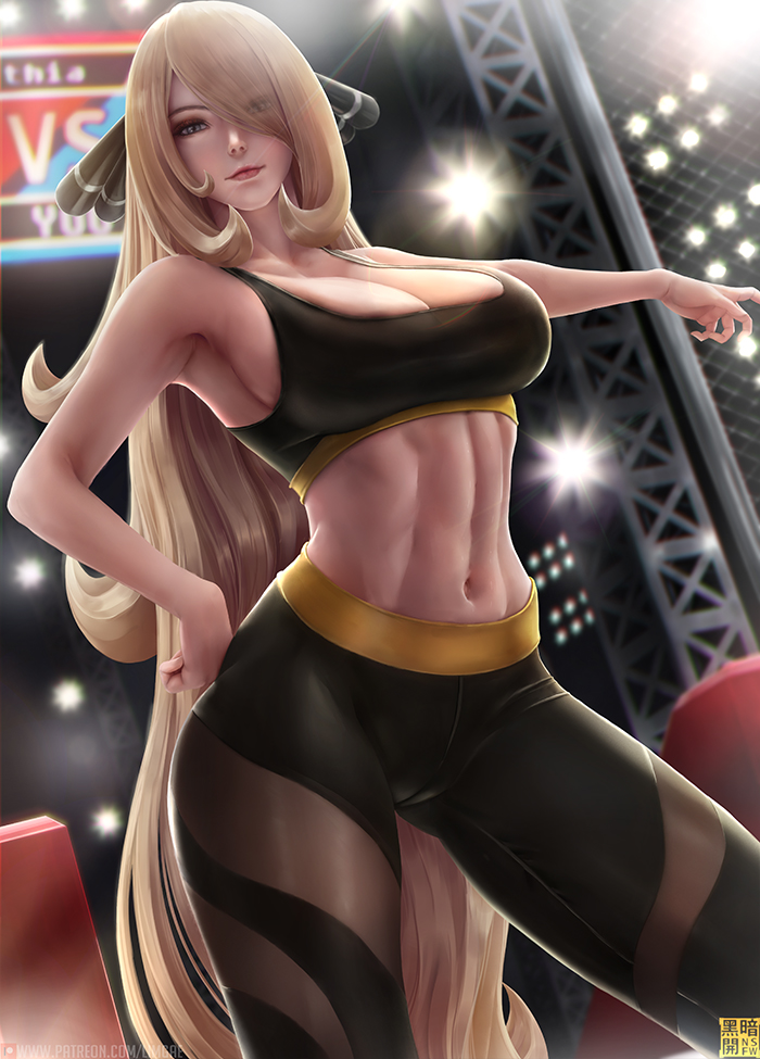 Cynthia (Pokemon) Rule 34 Image
