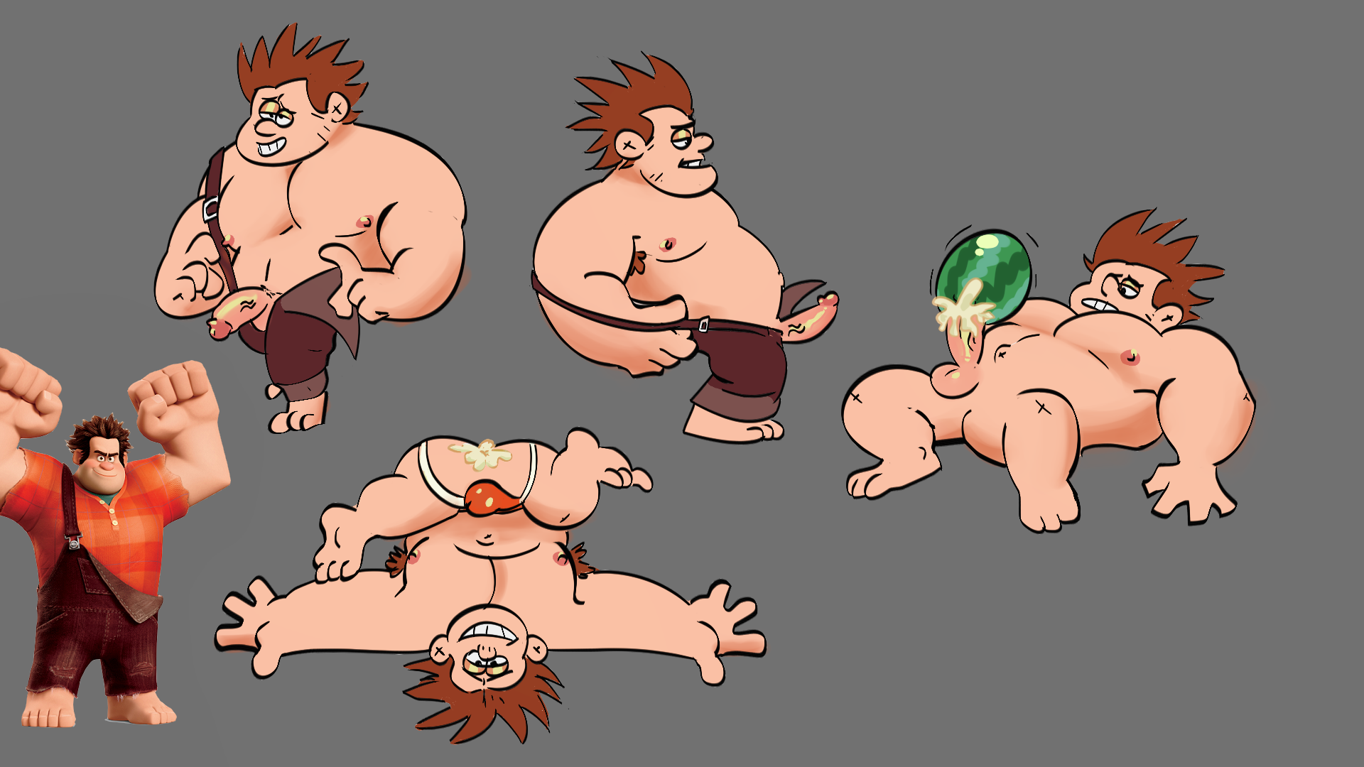 Ralph (Wreck-It Ralph) Rule 34 Image
