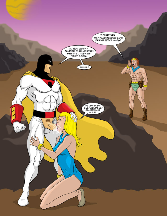 Space Ghost (Hanna-Barbera) Rule 34 Image