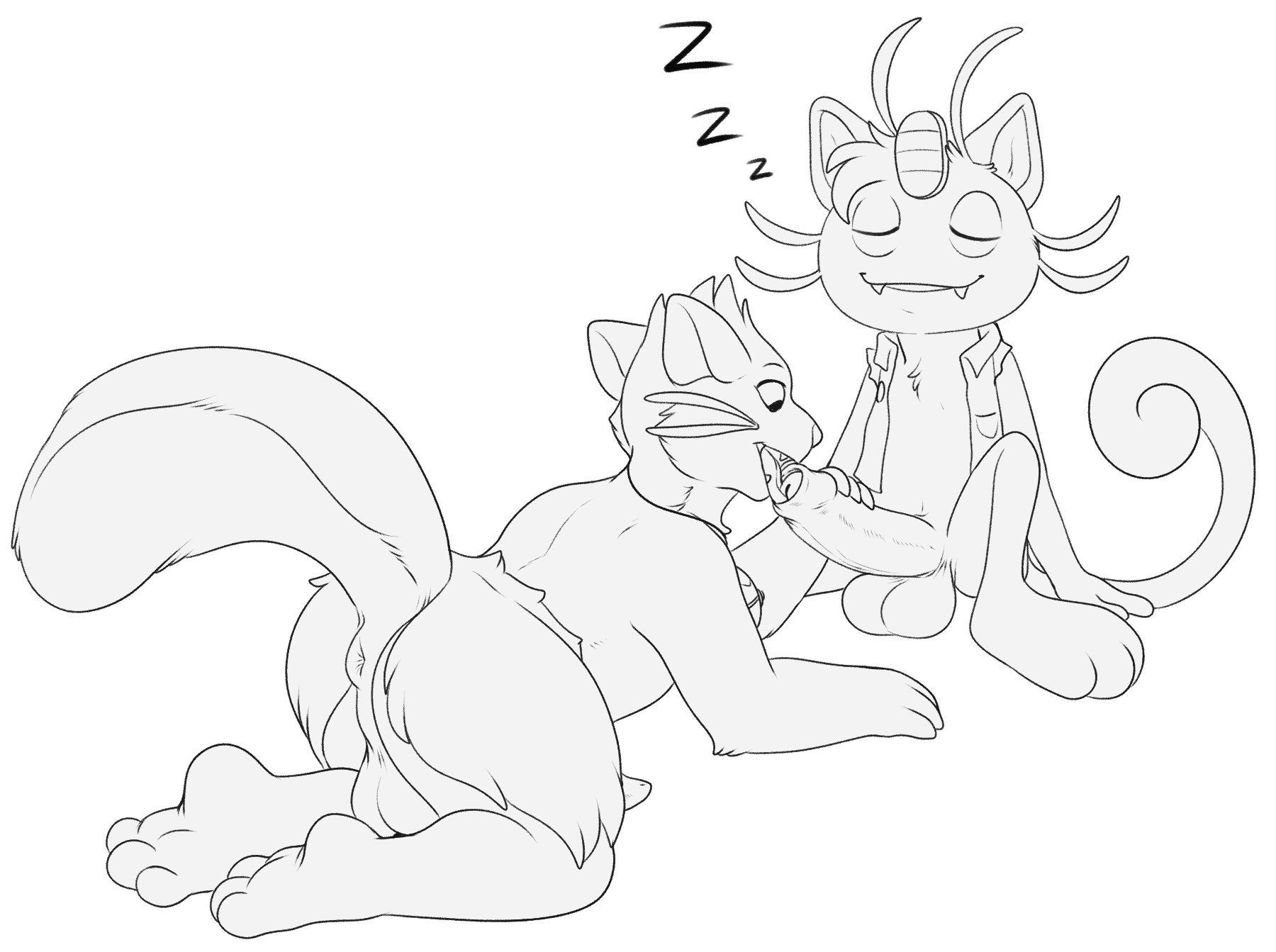 Alolan Meowth (Dozer (Meowth)) Rule 34 Image