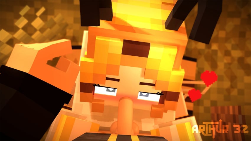 Bee (Minecraft) Rule 34 Image