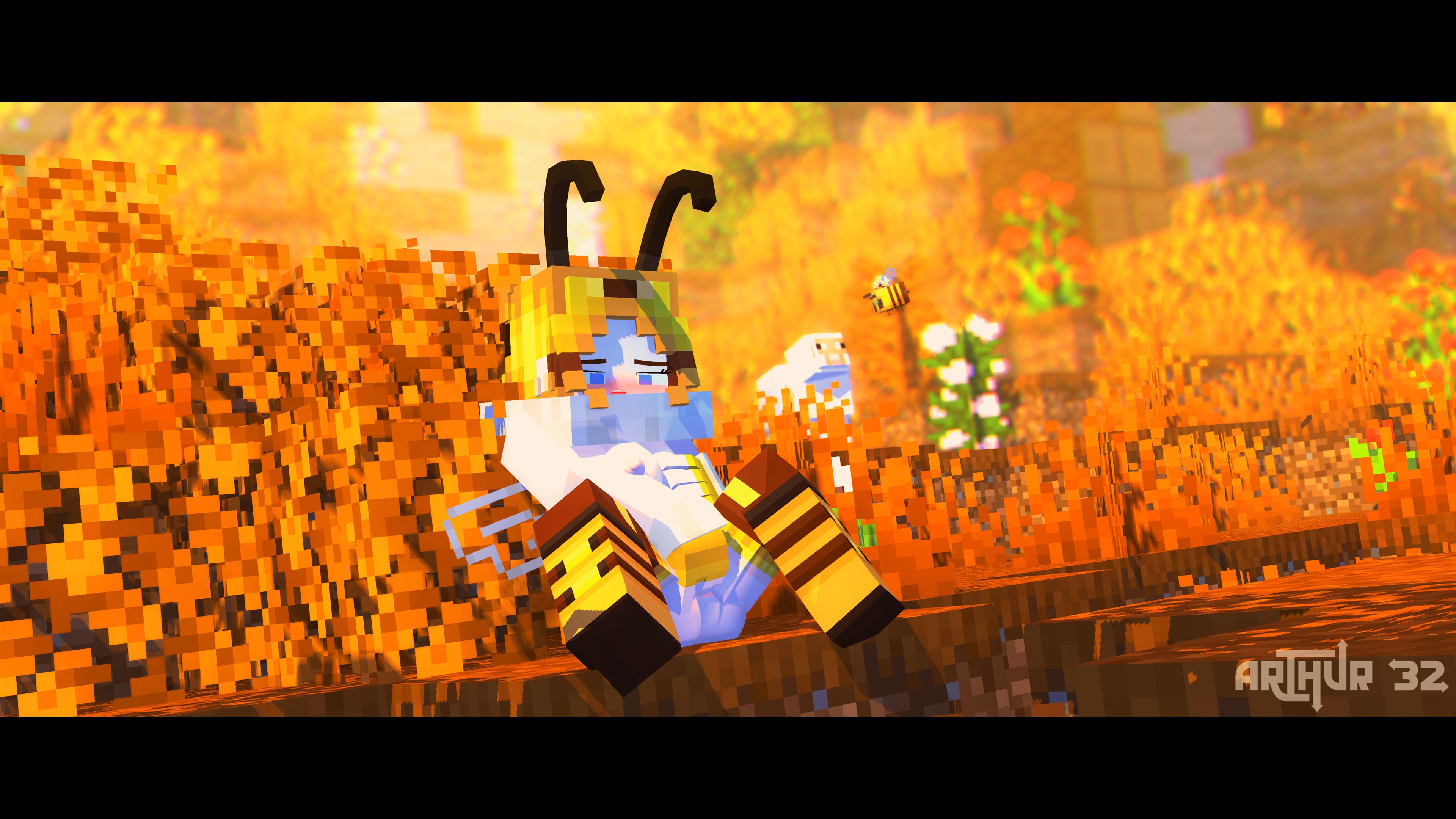 Bee (Minecraft) Rule 34 Image