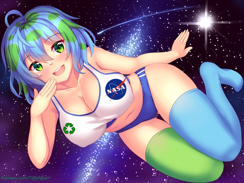 Earth-Chan (Nottytiffy) Rule 34 Image