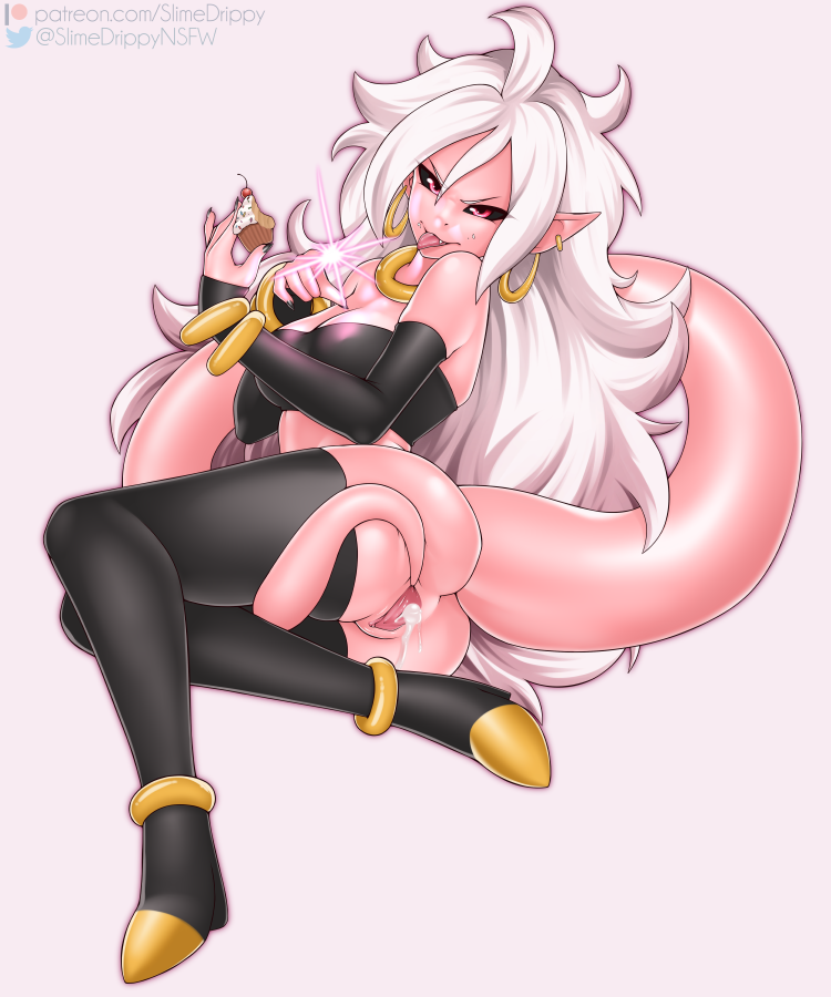 Android 21 (Dragon Ball) Rule 34 Image