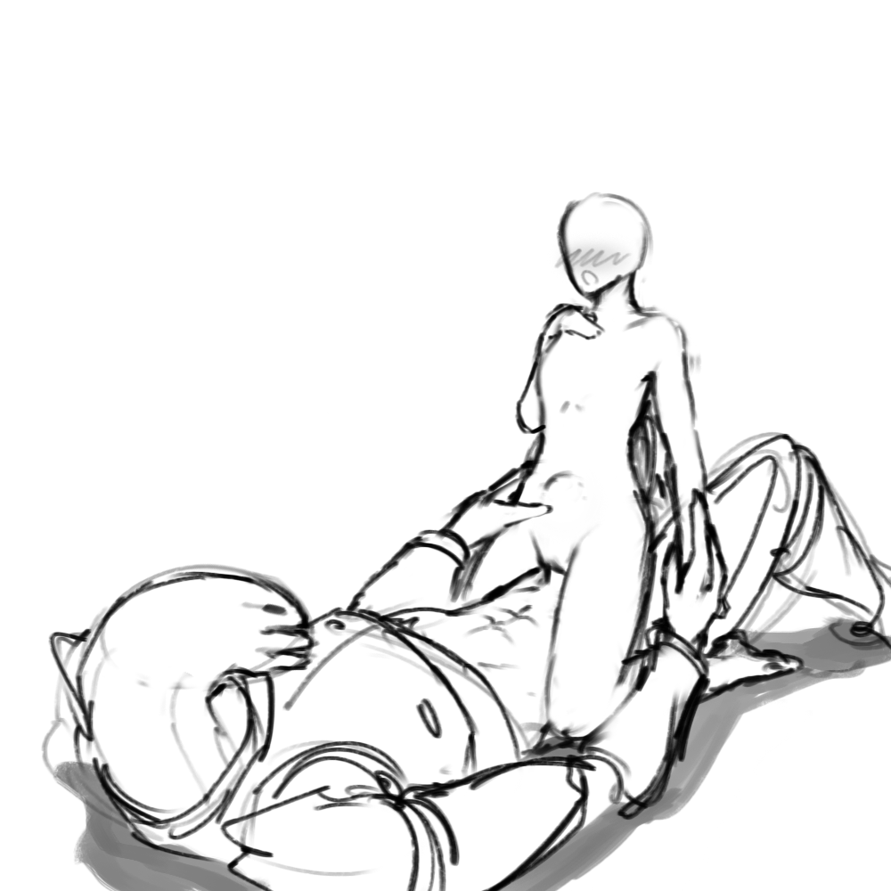 Male Sangheili (Halo) Rule 34 Image
