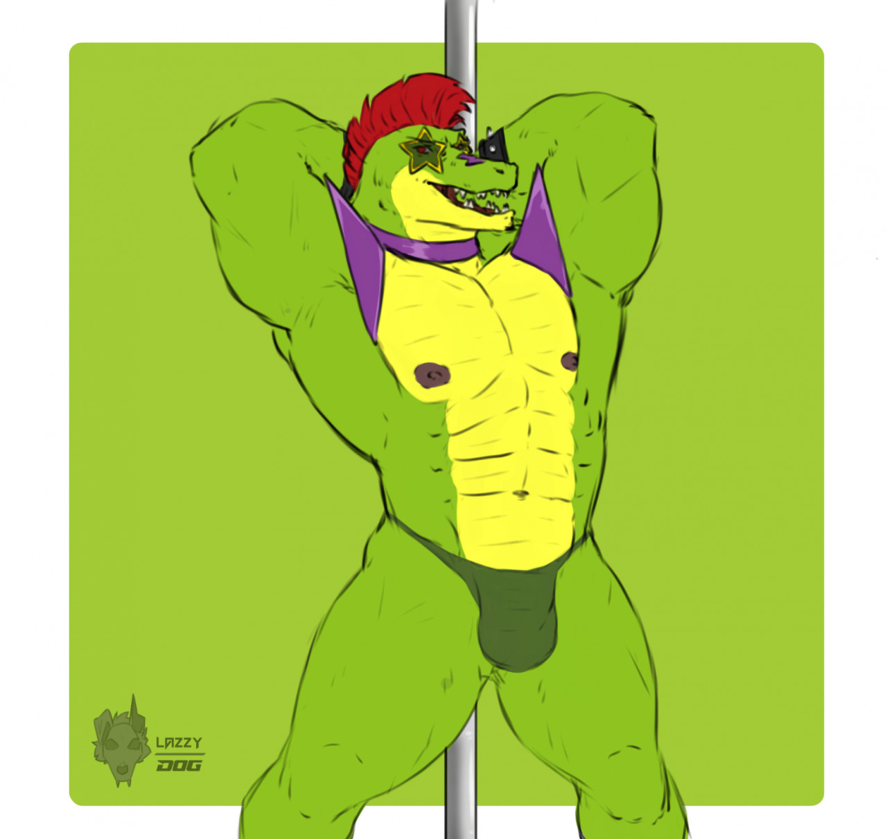 Montgomery Gator (Fnaf) Rule 34 Image
