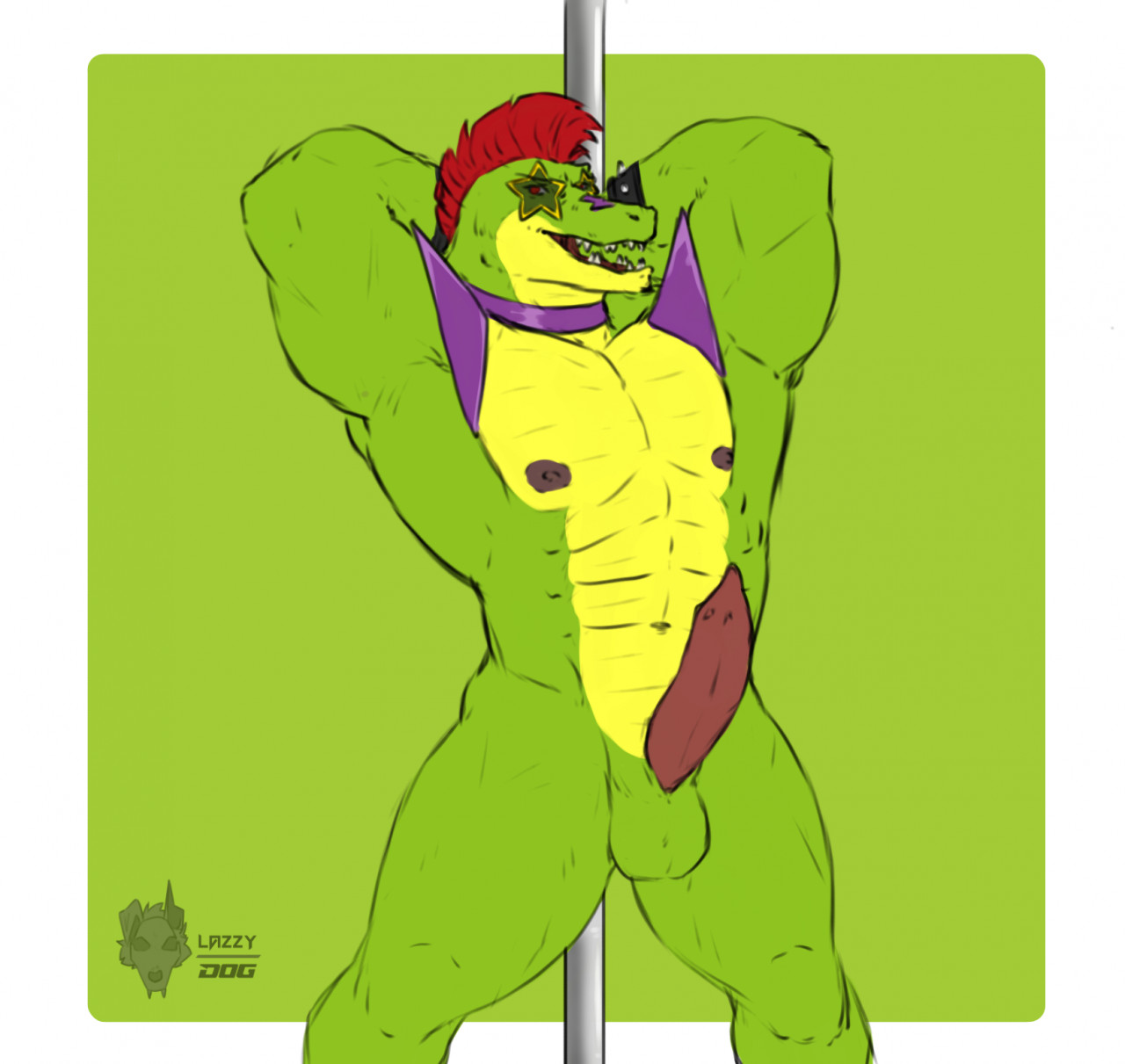 Montgomery Gator (Fnaf) Rule 34 Image
