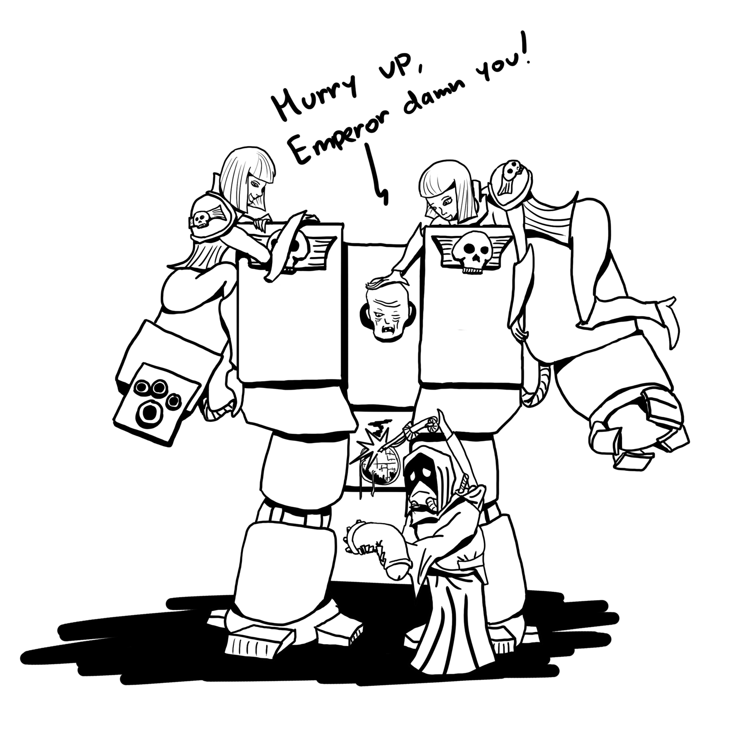 Dreadnought (Warhammer 40k) Rule 34 Image
