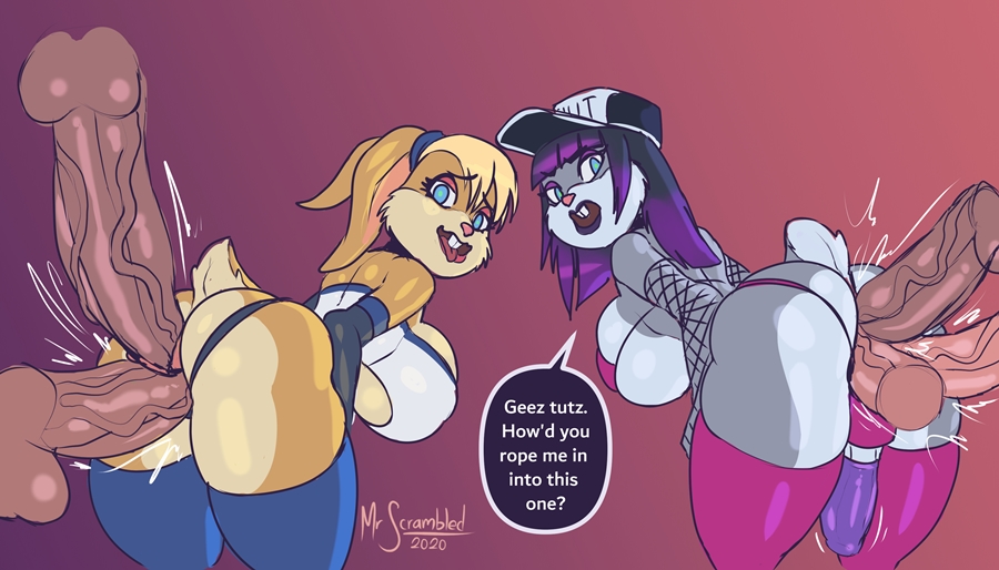Bimbo Goth Bugs (Looney Tunes) Rule 34 Image